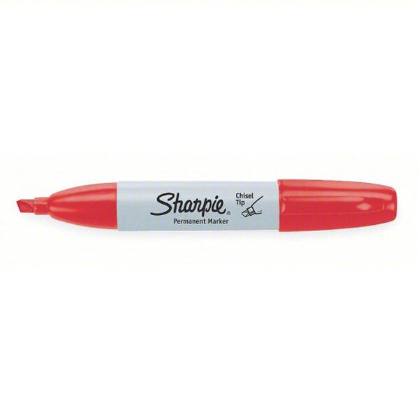 Sharpie Chisel Red